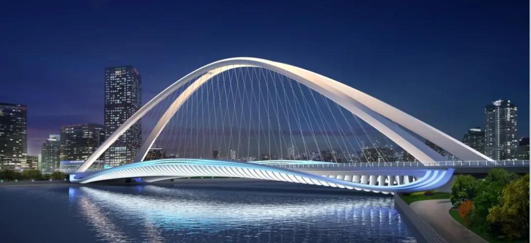 項(xiàng)目動態(tài)丨寧波新典橋主拱合龍