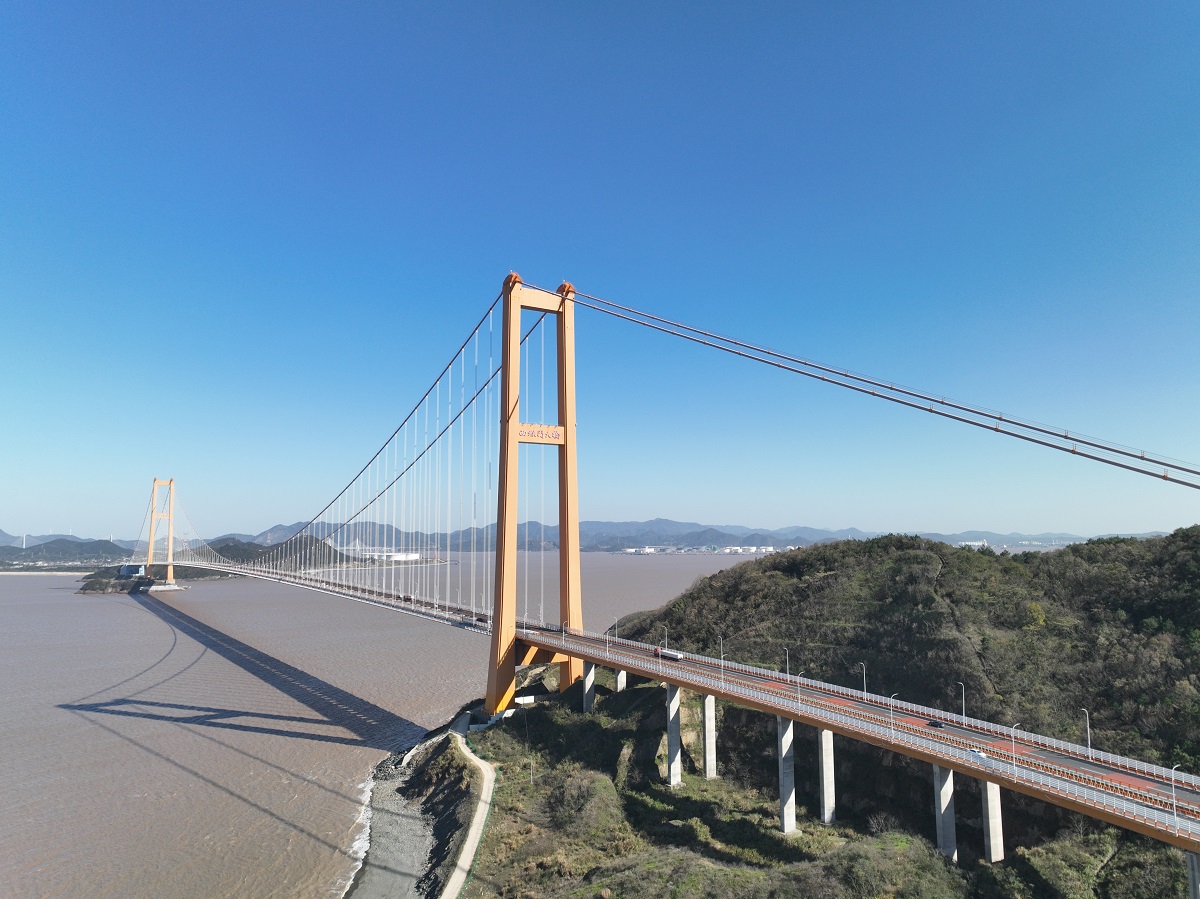 浙江舟山西堠門(mén)大橋