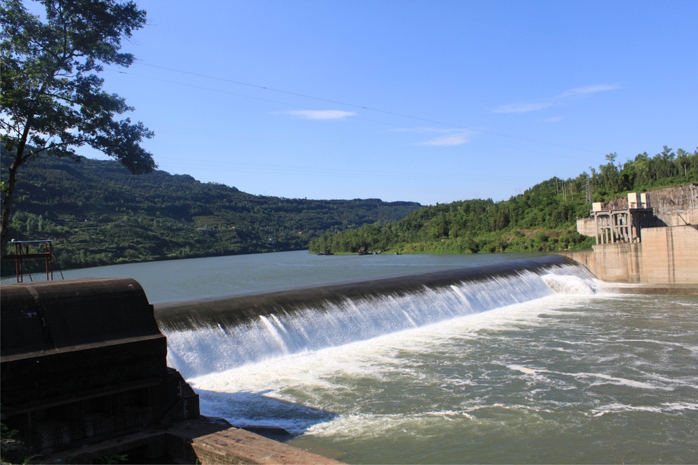 風灘水電站大壩