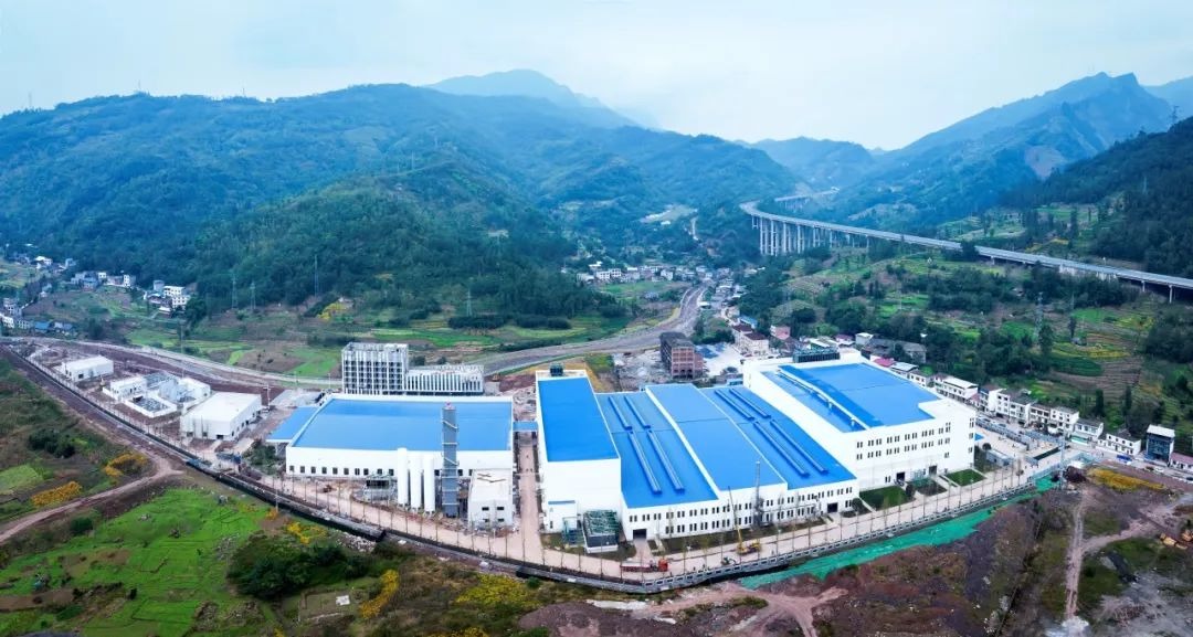 新材料集團年產5萬噸磷酸鐵鋰新材料項目建設完工