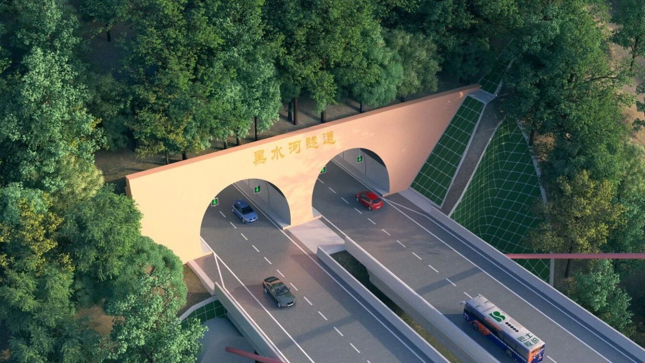 寧攀高速ZCB1-1項(xiàng)目黑水河隧道雙幅貫通